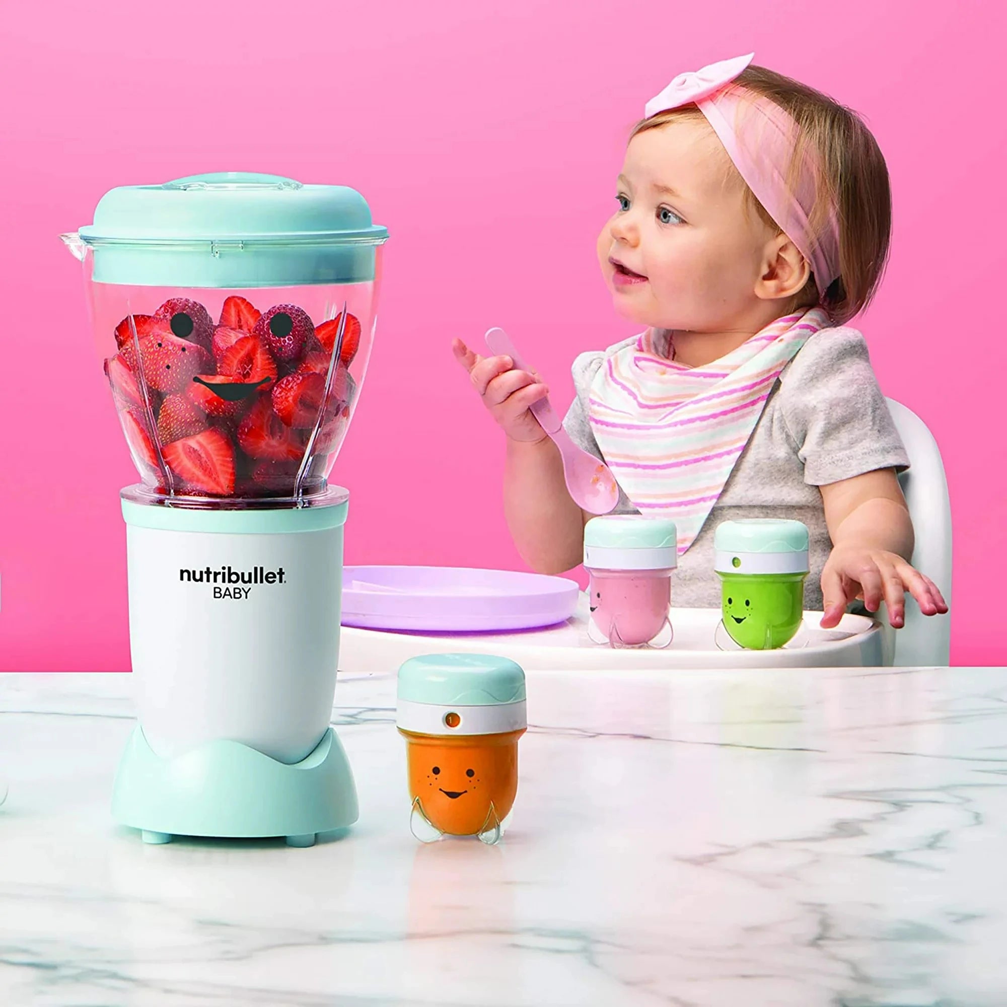 Fabriek Groothandel Hot Verkoop Multifunctionele Draagbare Babyvoeding Maker Baby Food Blender Mixer Baby Food Processor